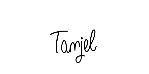 Also You can easily find your signature by using the search form. We will create Tanjel name handwritten signature images for you free of cost using Angelique-Rose-font-FFP sign style. Tanjel signature style 5 images and pictures png