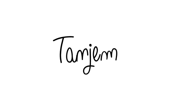 Also You can easily find your signature by using the search form. We will create Tanjem name handwritten signature images for you free of cost using Angelique-Rose-font-FFP sign style. Tanjem signature style 5 images and pictures png