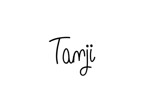 Make a beautiful signature design for name Tanji. Use this online signature maker to create a handwritten signature for free. Tanji signature style 5 images and pictures png