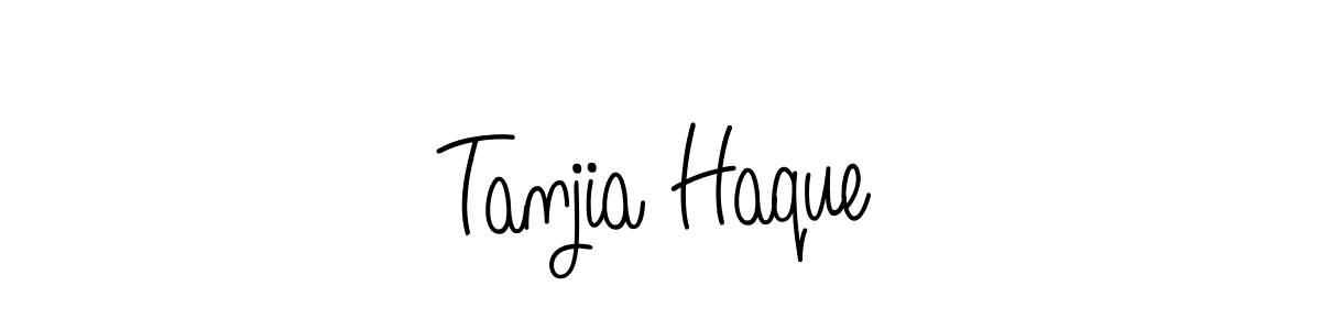 Check out images of Autograph of Tanjia Haque name. Actor Tanjia Haque Signature Style. Angelique-Rose-font-FFP is a professional sign style online. Tanjia Haque signature style 5 images and pictures png