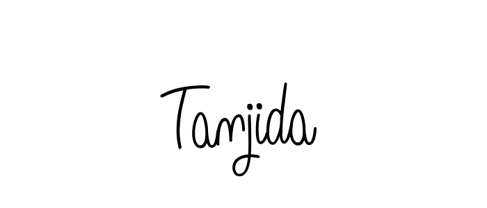 Make a beautiful signature design for name Tanjida. Use this online signature maker to create a handwritten signature for free. Tanjida signature style 5 images and pictures png