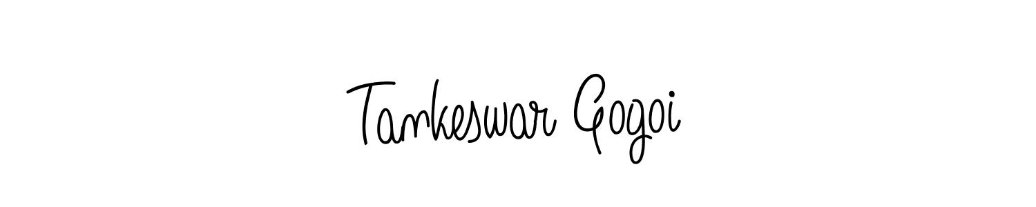 How to Draw Tankeswar Gogoi signature style? Angelique-Rose-font-FFP is a latest design signature styles for name Tankeswar Gogoi. Tankeswar Gogoi signature style 5 images and pictures png