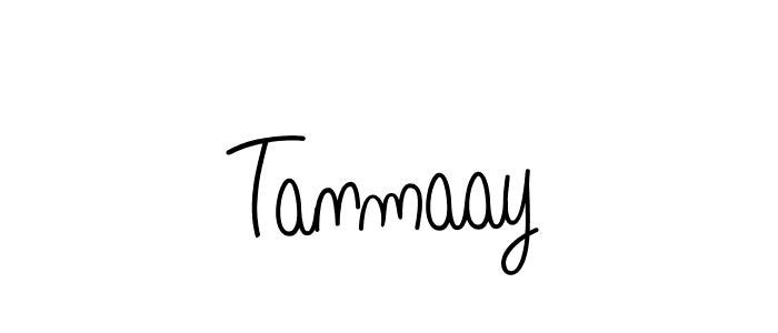 How to make Tanmaay name signature. Use Angelique-Rose-font-FFP style for creating short signs online. This is the latest handwritten sign. Tanmaay signature style 5 images and pictures png