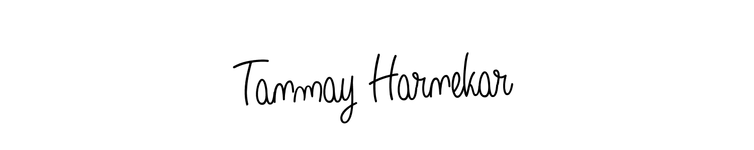 Check out images of Autograph of Tanmay Harnekar name. Actor Tanmay Harnekar Signature Style. Angelique-Rose-font-FFP is a professional sign style online. Tanmay Harnekar signature style 5 images and pictures png