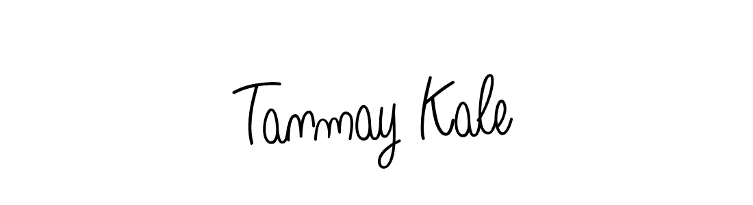 Design your own signature with our free online signature maker. With this signature software, you can create a handwritten (Angelique-Rose-font-FFP) signature for name Tanmay Kale. Tanmay Kale signature style 5 images and pictures png