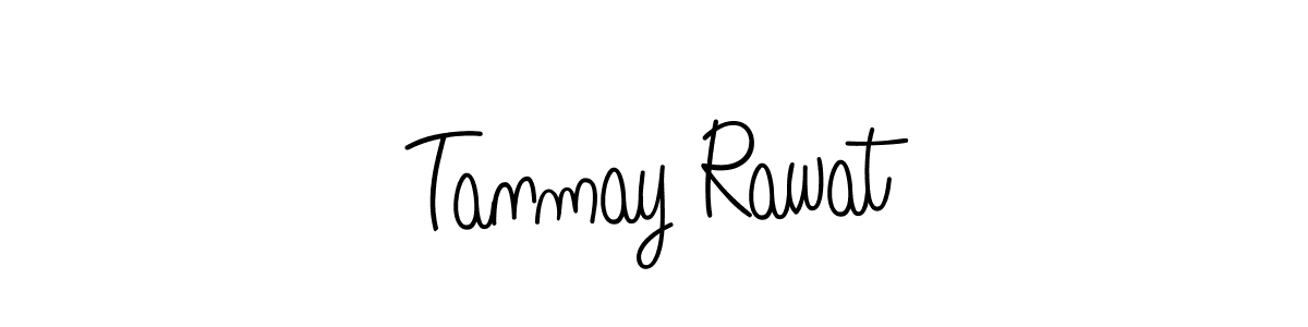 Make a beautiful signature design for name Tanmay Rawat. With this signature (Angelique-Rose-font-FFP) style, you can create a handwritten signature for free. Tanmay Rawat signature style 5 images and pictures png