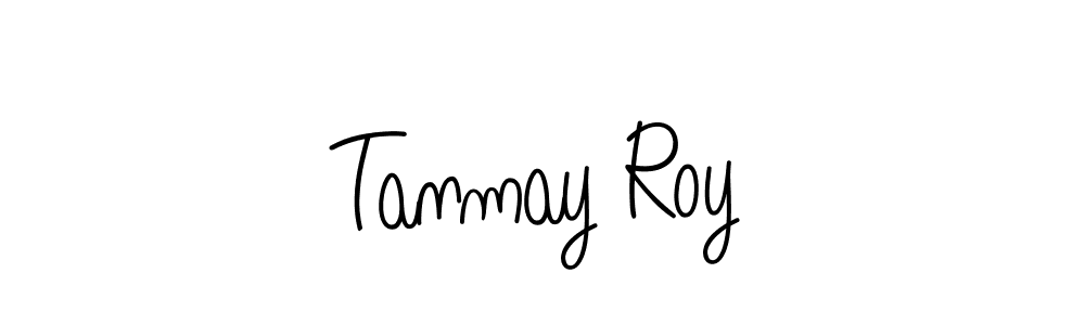 The best way (Angelique-Rose-font-FFP) to make a short signature is to pick only two or three words in your name. The name Tanmay Roy include a total of six letters. For converting this name. Tanmay Roy signature style 5 images and pictures png