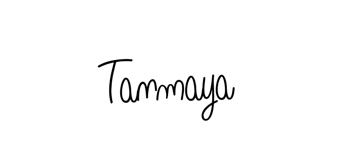 Create a beautiful signature design for name Tanmaya. With this signature (Angelique-Rose-font-FFP) fonts, you can make a handwritten signature for free. Tanmaya signature style 5 images and pictures png