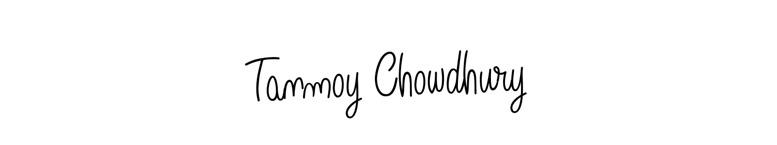 Design your own signature with our free online signature maker. With this signature software, you can create a handwritten (Angelique-Rose-font-FFP) signature for name Tanmoy Chowdhury. Tanmoy Chowdhury signature style 5 images and pictures png