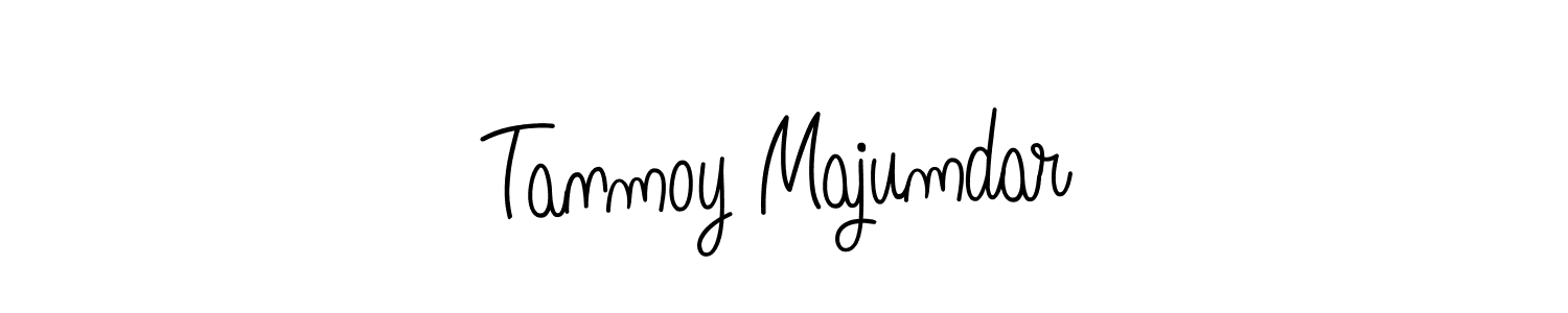 You should practise on your own different ways (Angelique-Rose-font-FFP) to write your name (Tanmoy Majumdar) in signature. don't let someone else do it for you. Tanmoy Majumdar signature style 5 images and pictures png