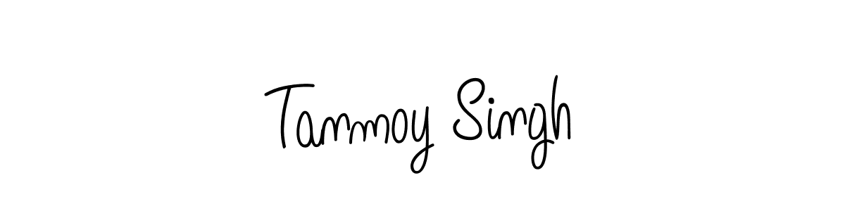 Use a signature maker to create a handwritten signature online. With this signature software, you can design (Angelique-Rose-font-FFP) your own signature for name Tanmoy Singh. Tanmoy Singh signature style 5 images and pictures png