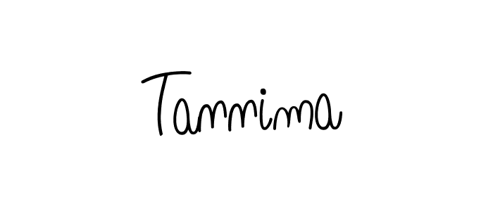 Create a beautiful signature design for name Tannima. With this signature (Angelique-Rose-font-FFP) fonts, you can make a handwritten signature for free. Tannima signature style 5 images and pictures png
