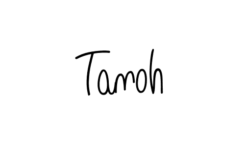 Create a beautiful signature design for name Tanoh. With this signature (Angelique-Rose-font-FFP) fonts, you can make a handwritten signature for free. Tanoh signature style 5 images and pictures png