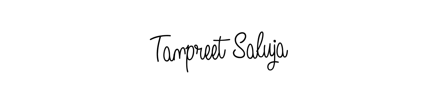 Similarly Angelique-Rose-font-FFP is the best handwritten signature design. Signature creator online .You can use it as an online autograph creator for name Tanpreet Saluja. Tanpreet Saluja signature style 5 images and pictures png
