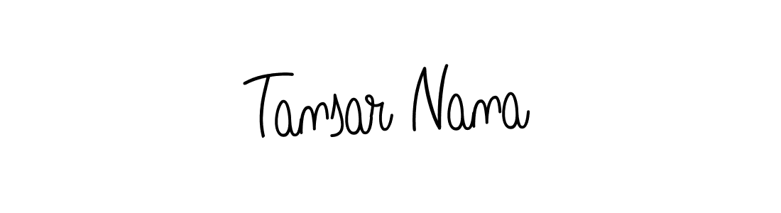 Make a beautiful signature design for name Tansar Nana. Use this online signature maker to create a handwritten signature for free. Tansar Nana signature style 5 images and pictures png