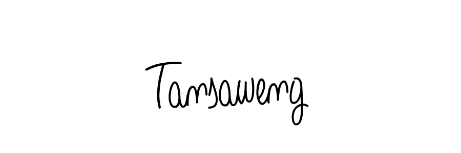 Also we have Tansaweng name is the best signature style. Create professional handwritten signature collection using Angelique-Rose-font-FFP autograph style. Tansaweng signature style 5 images and pictures png