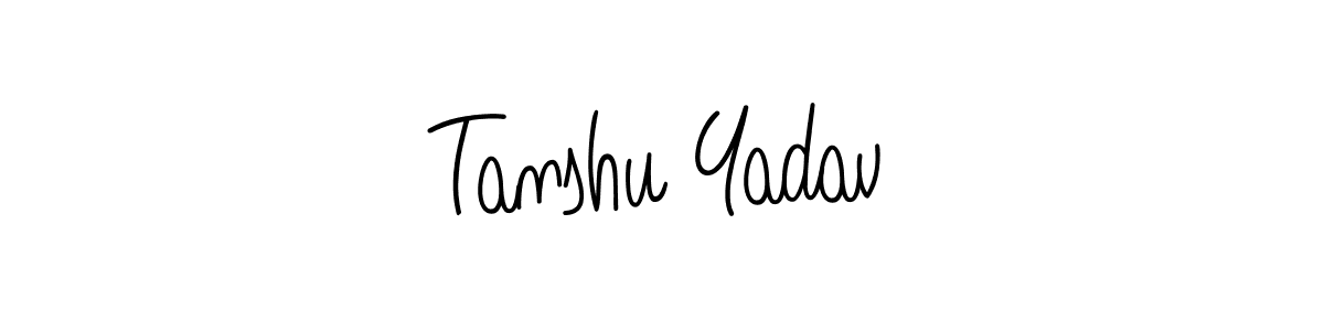 Once you've used our free online signature maker to create your best signature Angelique-Rose-font-FFP style, it's time to enjoy all of the benefits that Tanshu Yadav name signing documents. Tanshu Yadav signature style 5 images and pictures png