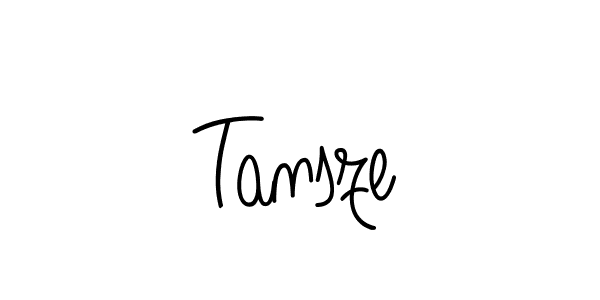 How to make Tansze signature? Angelique-Rose-font-FFP is a professional autograph style. Create handwritten signature for Tansze name. Tansze signature style 5 images and pictures png