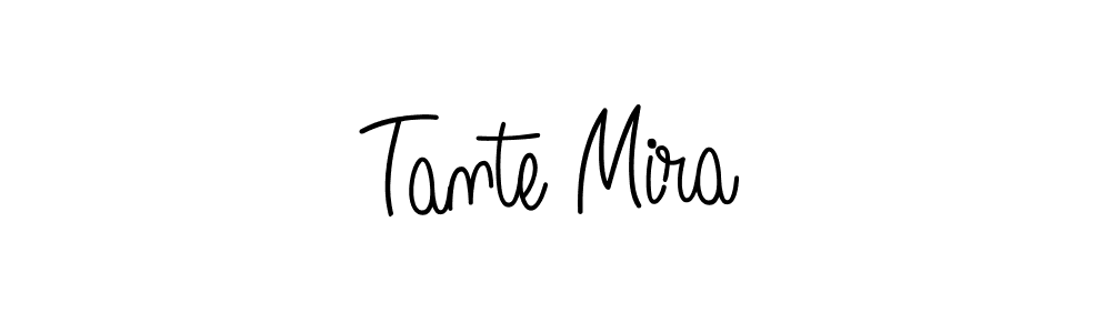 Also we have Tante Mira name is the best signature style. Create professional handwritten signature collection using Angelique-Rose-font-FFP autograph style. Tante Mira signature style 5 images and pictures png