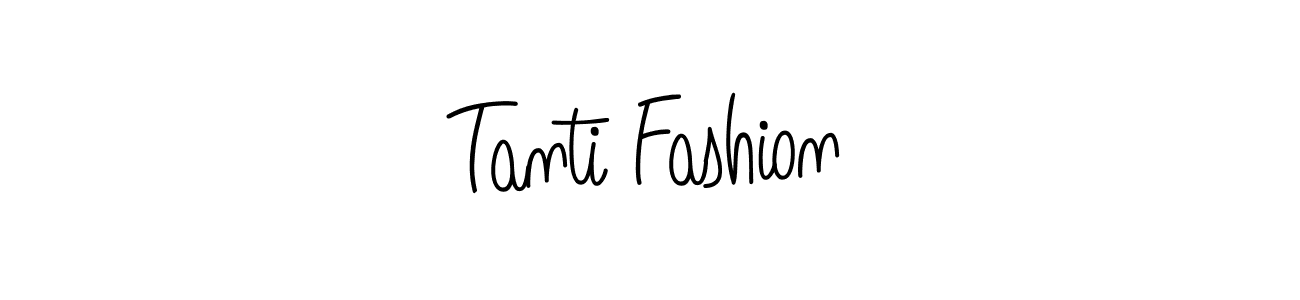 Check out images of Autograph of Tanti Fashion name. Actor Tanti Fashion Signature Style. Angelique-Rose-font-FFP is a professional sign style online. Tanti Fashion signature style 5 images and pictures png