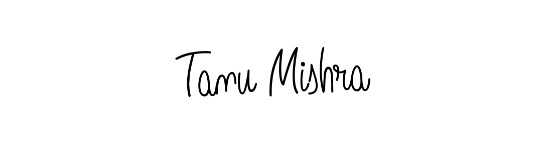 How to make Tanu Mishra signature? Angelique-Rose-font-FFP is a professional autograph style. Create handwritten signature for Tanu Mishra name. Tanu Mishra signature style 5 images and pictures png