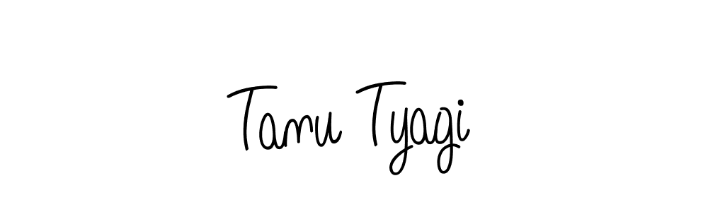 Make a beautiful signature design for name Tanu Tyagi. Use this online signature maker to create a handwritten signature for free. Tanu Tyagi signature style 5 images and pictures png