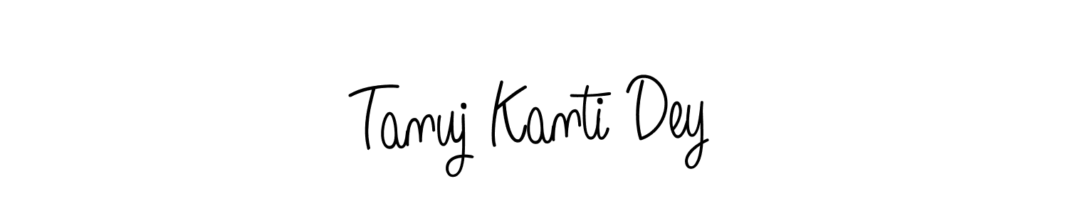 Make a short Tanuj Kanti Dey signature style. Manage your documents anywhere anytime using Angelique-Rose-font-FFP. Create and add eSignatures, submit forms, share and send files easily. Tanuj Kanti Dey signature style 5 images and pictures png