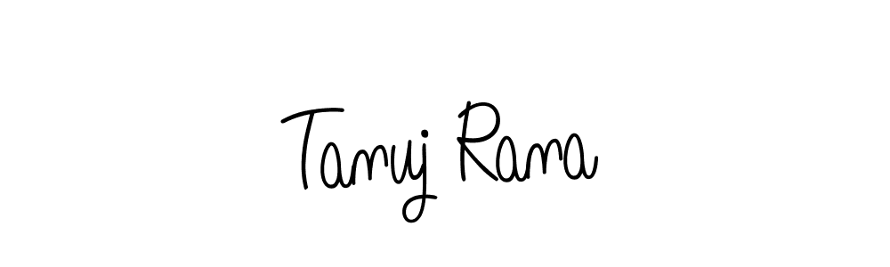 Also we have Tanuj Rana name is the best signature style. Create professional handwritten signature collection using Angelique-Rose-font-FFP autograph style. Tanuj Rana signature style 5 images and pictures png