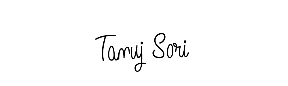 Make a beautiful signature design for name Tanuj Sori. With this signature (Angelique-Rose-font-FFP) style, you can create a handwritten signature for free. Tanuj Sori signature style 5 images and pictures png