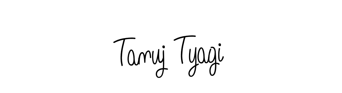 It looks lik you need a new signature style for name Tanuj Tyagi. Design unique handwritten (Angelique-Rose-font-FFP) signature with our free signature maker in just a few clicks. Tanuj Tyagi signature style 5 images and pictures png