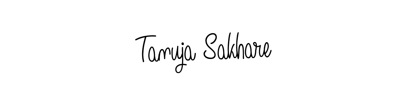 Also You can easily find your signature by using the search form. We will create Tanuja Sakhare name handwritten signature images for you free of cost using Angelique-Rose-font-FFP sign style. Tanuja Sakhare signature style 5 images and pictures png