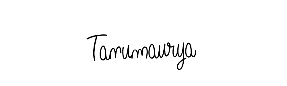 Create a beautiful signature design for name Tanumaurya. With this signature (Angelique-Rose-font-FFP) fonts, you can make a handwritten signature for free. Tanumaurya signature style 5 images and pictures png