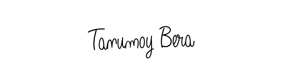 Use a signature maker to create a handwritten signature online. With this signature software, you can design (Angelique-Rose-font-FFP) your own signature for name Tanumoy Bera. Tanumoy Bera signature style 5 images and pictures png