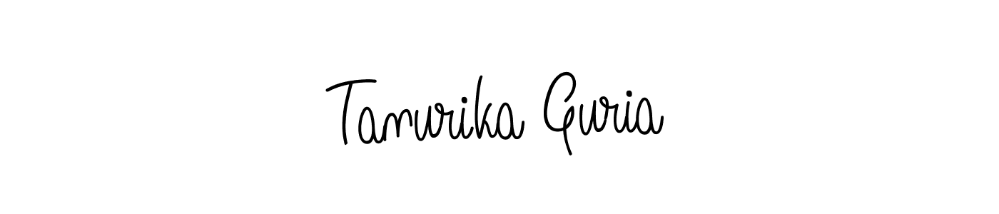 It looks lik you need a new signature style for name Tanurika Guria. Design unique handwritten (Angelique-Rose-font-FFP) signature with our free signature maker in just a few clicks. Tanurika Guria signature style 5 images and pictures png