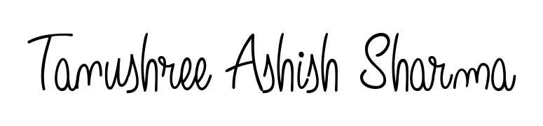 Create your official email sign-off with Tanushree Ashish Sharma name in Angelique-Rose-font-FFP style. Crisp, clean, and perfectly legible across all screens. Tanushree Ashish Sharma signature style 5 images and pictures png