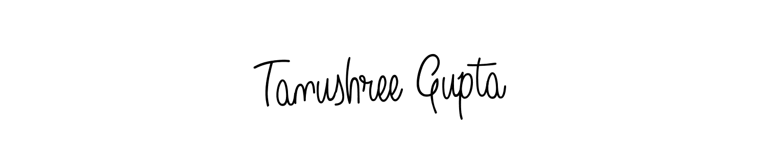 How to Draw Tanushree Gupta signature style? Angelique-Rose-font-FFP is a latest design signature styles for name Tanushree Gupta. Tanushree Gupta signature style 5 images and pictures png