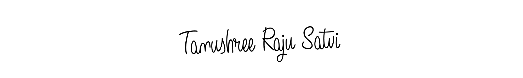 Once you've used our free online signature maker to create your best signature Angelique-Rose-font-FFP style, it's time to enjoy all of the benefits that Tanushree Raju Satvi name signing documents. Tanushree Raju Satvi signature style 5 images and pictures png