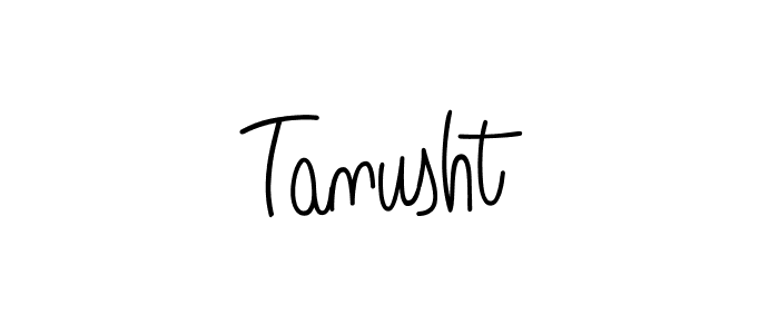 How to make Tanusht signature? Angelique-Rose-font-FFP is a professional autograph style. Create handwritten signature for Tanusht name. Tanusht signature style 5 images and pictures png