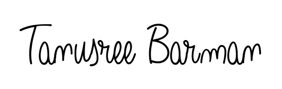 How to make Tanusree Barman name signature. Use Angelique-Rose-font-FFP style for creating short signs online. This is the latest handwritten sign. Tanusree Barman signature style 5 images and pictures png