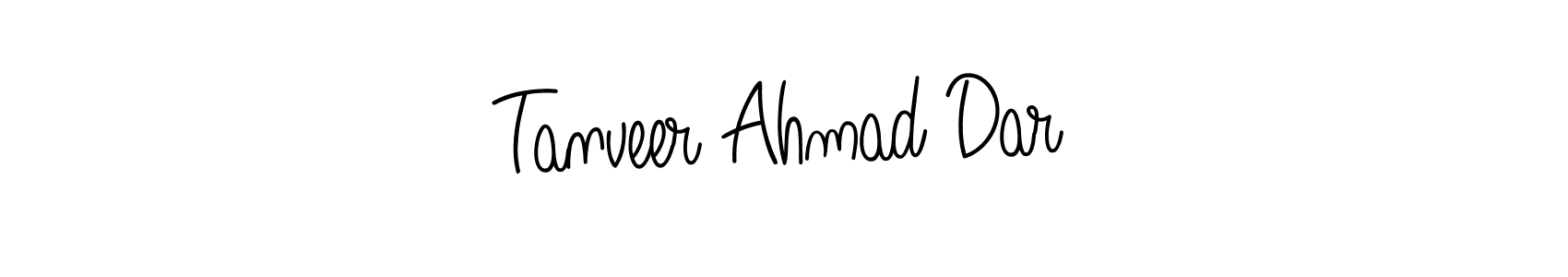 Also You can easily find your signature by using the search form. We will create Tanveer Ahmad Dar name handwritten signature images for you free of cost using Angelique-Rose-font-FFP sign style. Tanveer Ahmad Dar signature style 5 images and pictures png