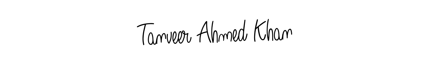 How to Draw Tanveer Ahmed Khan signature style? Angelique-Rose-font-FFP is a latest design signature styles for name Tanveer Ahmed Khan. Tanveer Ahmed Khan signature style 5 images and pictures png