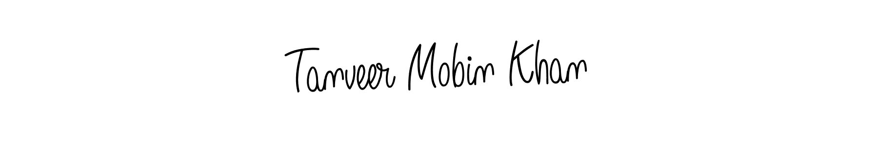 How to Draw Tanveer Mobin Khan signature style? Angelique-Rose-font-FFP is a latest design signature styles for name Tanveer Mobin Khan. Tanveer Mobin Khan signature style 5 images and pictures png