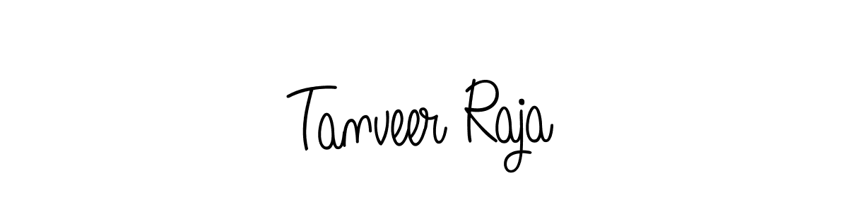 How to Draw Tanveer Raja signature style? Angelique-Rose-font-FFP is a latest design signature styles for name Tanveer Raja. Tanveer Raja signature style 5 images and pictures png