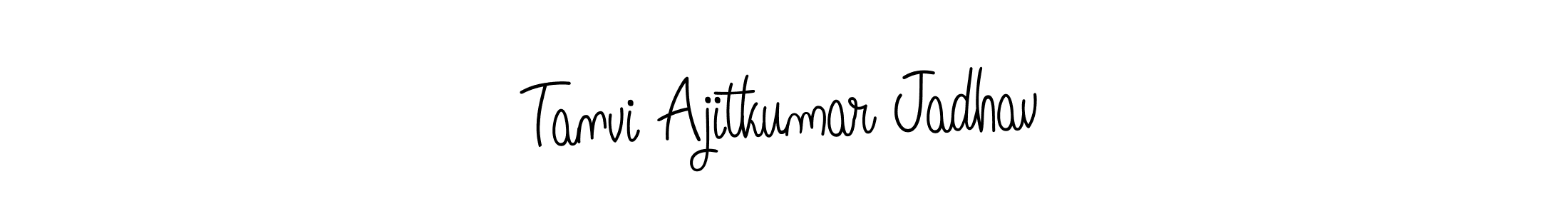 Also You can easily find your signature by using the search form. We will create Tanvi Ajitkumar Jadhav name handwritten signature images for you free of cost using Angelique-Rose-font-FFP sign style. Tanvi Ajitkumar Jadhav signature style 5 images and pictures png