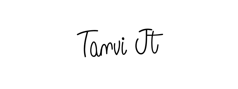 Make a beautiful signature design for name Tanvi Jt. Use this online signature maker to create a handwritten signature for free. Tanvi Jt signature style 5 images and pictures png