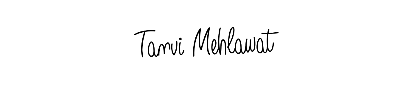 Also we have Tanvi Mehlawat name is the best signature style. Create professional handwritten signature collection using Angelique-Rose-font-FFP autograph style. Tanvi Mehlawat signature style 5 images and pictures png