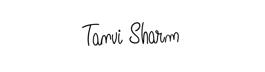 Make a beautiful signature design for name Tanvi Sharm. Use this online signature maker to create a handwritten signature for free. Tanvi Sharm signature style 5 images and pictures png