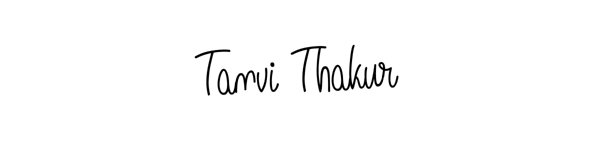 How to make Tanvi Thakur signature? Angelique-Rose-font-FFP is a professional autograph style. Create handwritten signature for Tanvi Thakur name. Tanvi Thakur signature style 5 images and pictures png