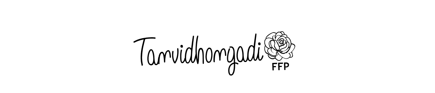 Also we have Tanvidhongadi8 name is the best signature style. Create professional handwritten signature collection using Angelique-Rose-font-FFP autograph style. Tanvidhongadi8 signature style 5 images and pictures png