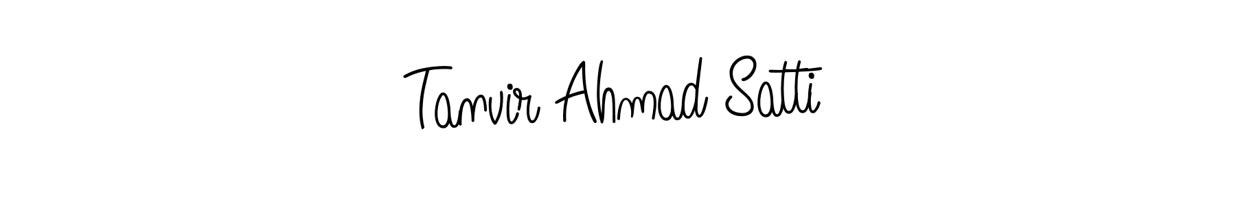 Similarly Angelique-Rose-font-FFP is the best handwritten signature design. Signature creator online .You can use it as an online autograph creator for name Tanvir Ahmad Satti. Tanvir Ahmad Satti signature style 5 images and pictures png